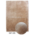 Polyester Soie Shaggy Plain Color Carpet